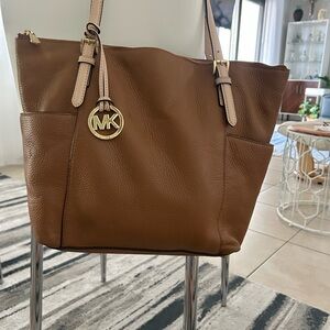 Michael Kors Tan Leather Tote